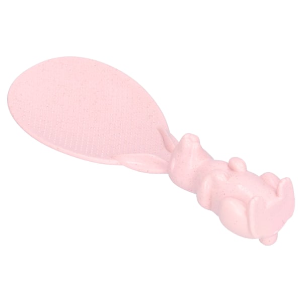 Söt kanin non-stick rissked tredimensionell stående kanin risskopa för riskokare (rosa)
