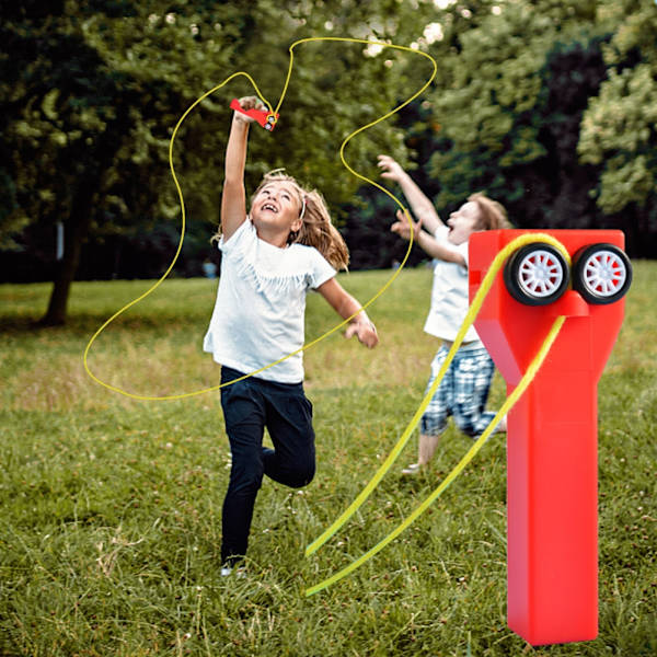 Elektrisk repkastare leksak repkontroll leksak bärbar elektrisk leksak rolig leksak för barn utomhusfest