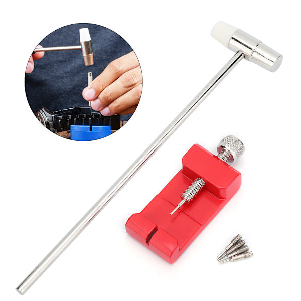 6st/ set Iron Hammer Watch Band Rem Link Pin Remover Set Watch