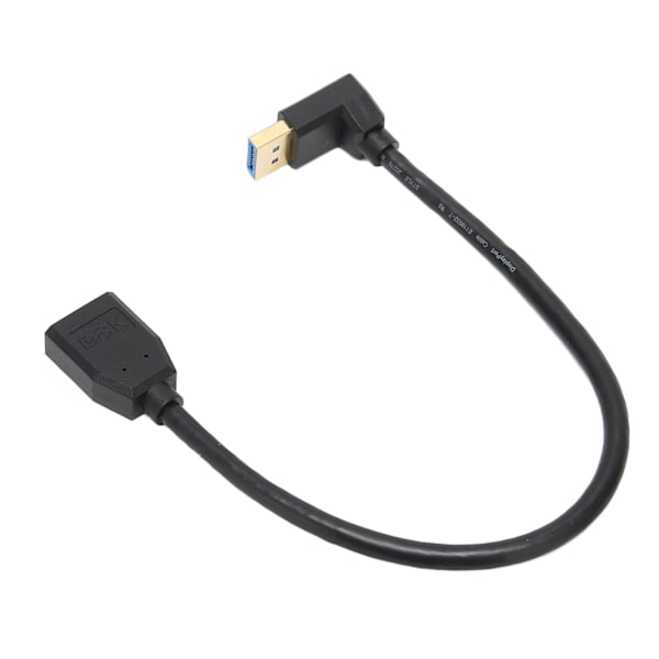 Displayport han til displayport hun støtte 8K ved 60HZ 4K ved 144HZ 0,3 meter 90° albue Displayport 1.4 kabel til DVD