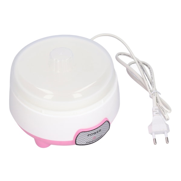 15W 1L Mini Yoghurt Maker 360° Varme Automatisk Yoghurt Making Machine for Home EU Plugg 220V Rosa