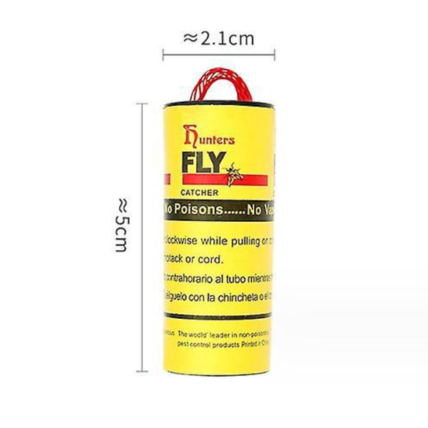 Effektiv 20 st pappersflugfälla för inomhus- och utomhusbruk - eliminera flugor, myggor och flygande insekter