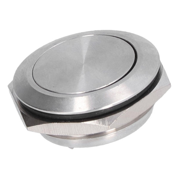 5 stk flat toppknappbryter rustfritt stål vanntett skrueterminal Strømtilbehør 0‑220V25mm