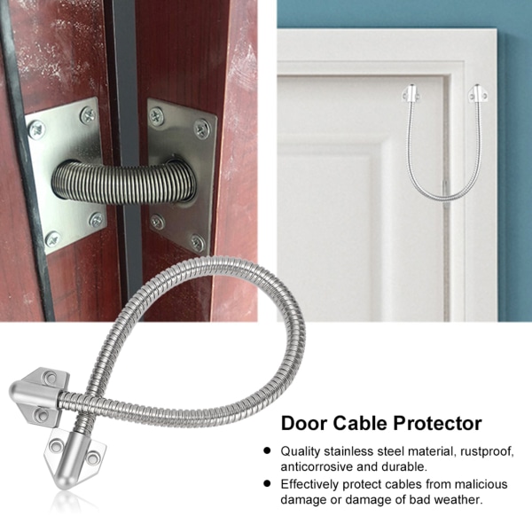 Dørbanker i rustfritt stål for installasjon tilgangskontroll kabelbeskyttelsesbeskyttelse