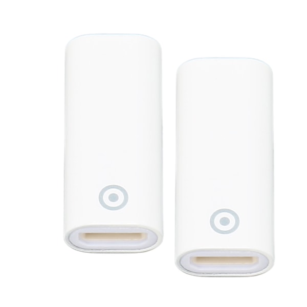 2 kpl lataussovitinta Pieni kompakti kynän lataussovitin Vaihto IOS-kynälle Lightning-liittimelle Lightning-liittimelle