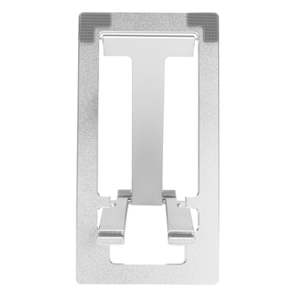 Telefonhållare Fällbart Bordsstativ Aluminiumlegering Skrivbord Bärbar för Hemmakontor Silver