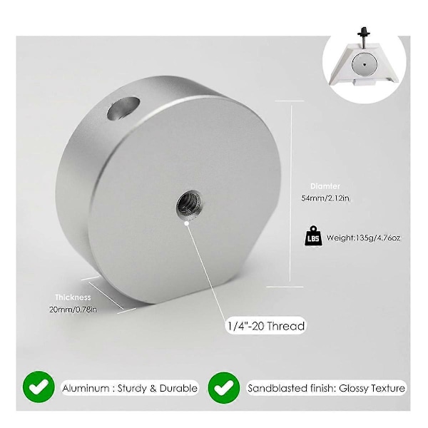 Til Starlink Mini Tripod Adapter Monteringssæt Justerbart Tripod Beslag