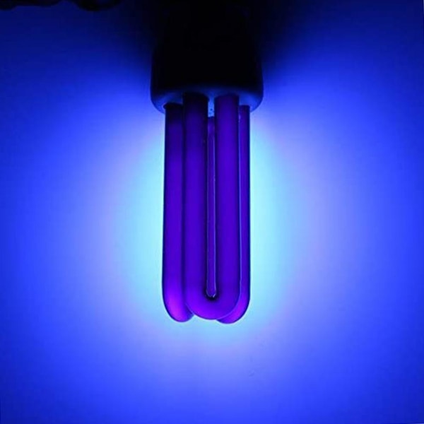 E27 40W UV Lyspære UV Ultraviolet Fluorescerende CFL Lyspære Detektor Lyspære