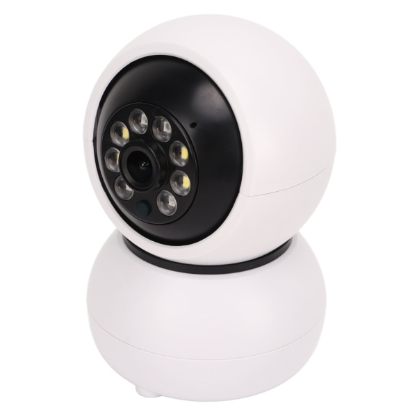 1080P WiFi Smartkamera Night Vision Bevegelsesdeteksjon Toveis lyd AC100 til 240V Søt form Roterbar for hjemme EU-plugg