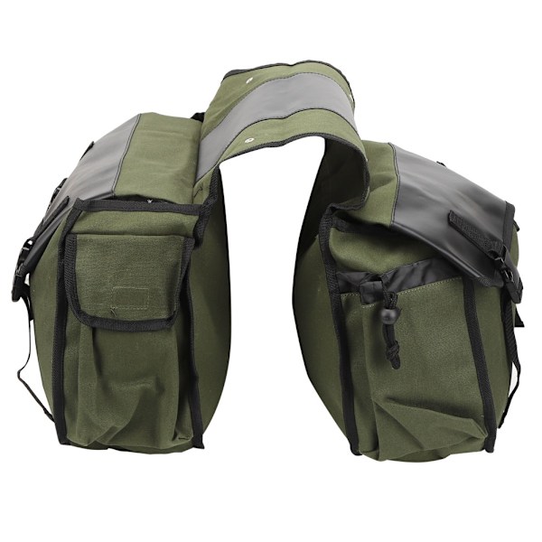 Cykel Bagagebærer Bag Pakke Mountainbike Bagagerum Opbevaring Organizer Cykling TilbehørMilitær Grøn Gratis Størrelse