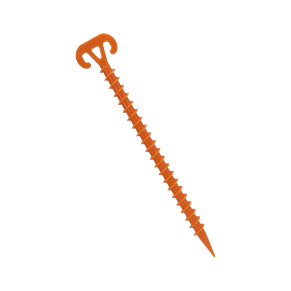 Utomhustältspik 28cm Tältpinnar Fixering av markskruvpinnar Camping Vandring Golvspik