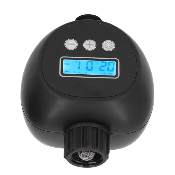 Automatisk vandingscontroller G3/4 gevind berøringsskærm automatisk vandingscontroller Have smart vandingsur controller Sort 10m
