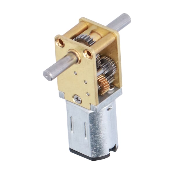 JGYN20 DC-reducerande metallmotor lågljud mini snäckväxelmotor för DIY robotleksaker (381RPM) - 1 st