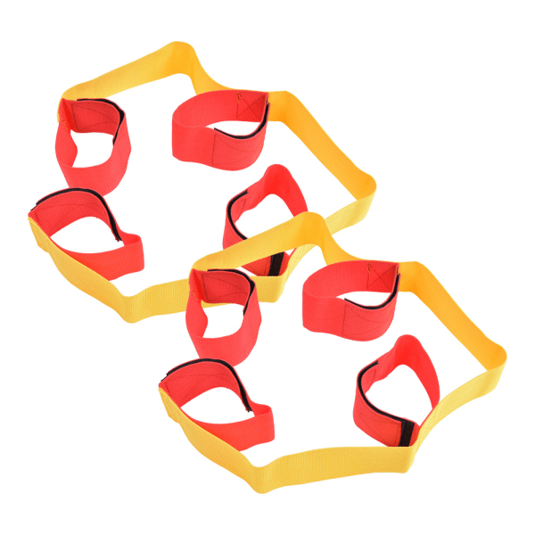 1 par utomhussportutrustning Flerspelarben med fast bälte Teamwork Game Interactive Toys4 personers bälte