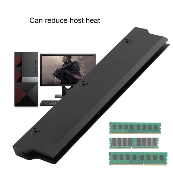 Højkvalitets Aluminium Sort Memory Cooling Vest Heat Sink Til Memory Cool Vest