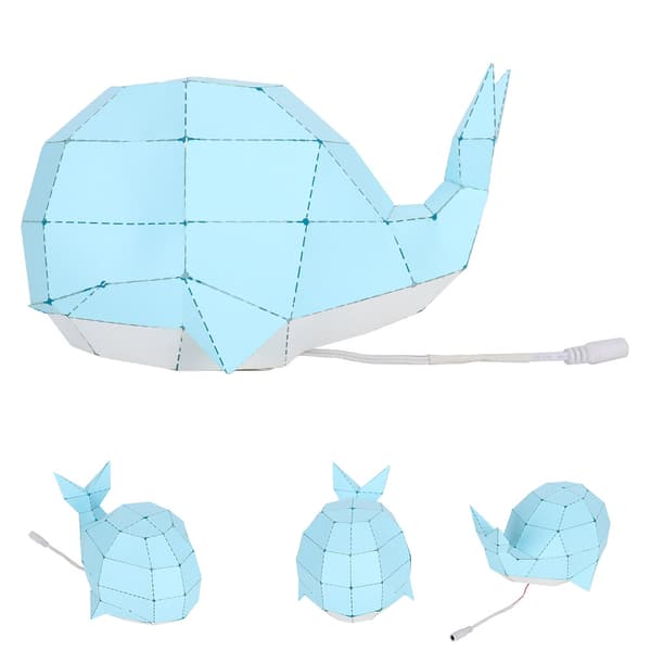 Boardattack Papercraft Kit DIY Käsintehty USB-virtalähde Lasten opetuslelut DC12V