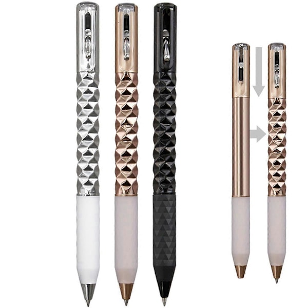 Geometrisk Metal Krølle Kuglepen Fidget, multicolor