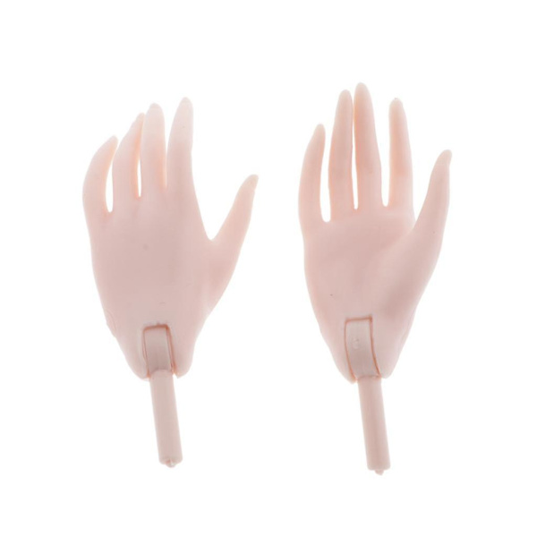 3 x 1/4 BJD Articulerade Händer för BJD Dollfie DOD MSD 43cm Dockor Rosa