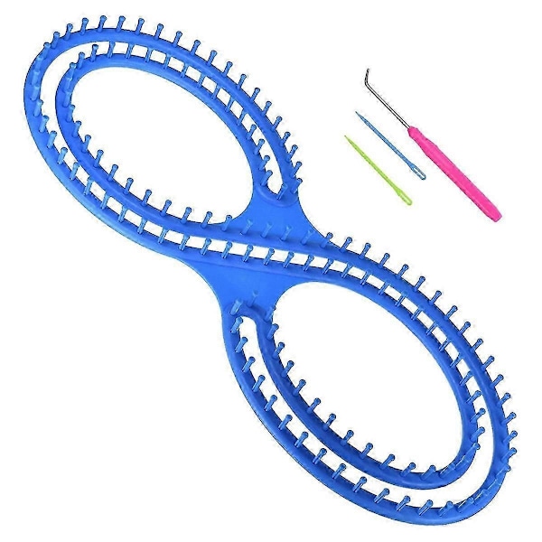 Afghan- Kit kompatibel med stora vävprojekt, stickmaskiner Stickbräda Väv-Kit