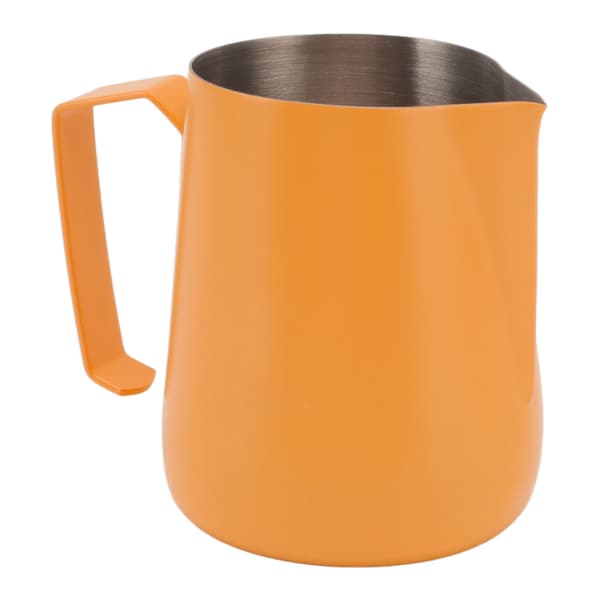 450 ml mælkeskummerkande 304 rustfrit stål dampkande mælkeskummerkande til kaffebar hjemme orange