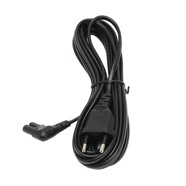 EU-pistokkeen uros IEC320 C7 naaraskaapeliin PVC-kuori vedenpitävä palosuojattu power EU Plug 100-250V 16,4ft