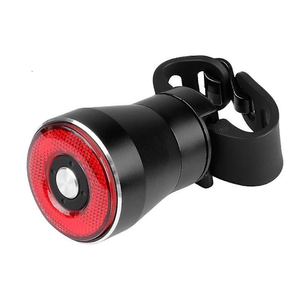 Ultra Lys USB Ladbar Smart Sykkel Baklys med Automatisk Bremsesensor
