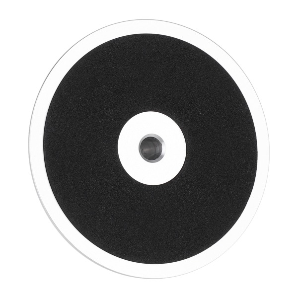 NYHET Black Record Vektklemme LP Vinyl Platespillere Metal Disc Stabilizer Sølv
