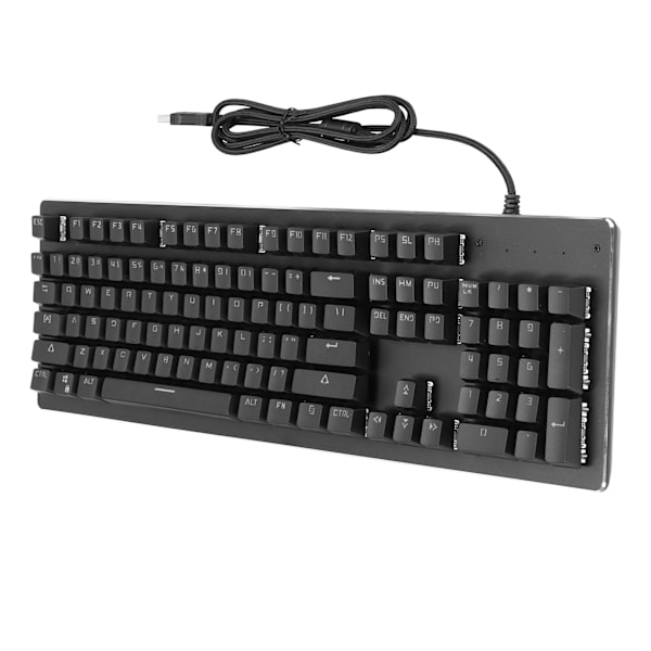 RGB-tastatur ABS-metall 104 taster 5W trådløs lading USB-datamaskintilbehør for PC-spillere