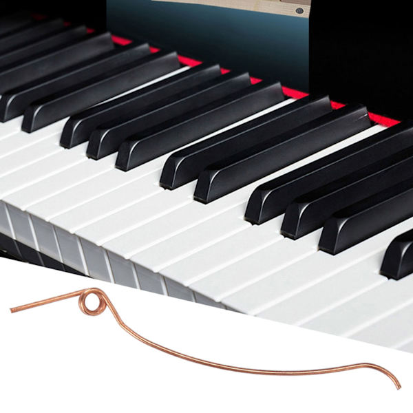 70 st Metal Piano Hammer Butt fjädrar för upprättstående pianon Reparation delar utbyte