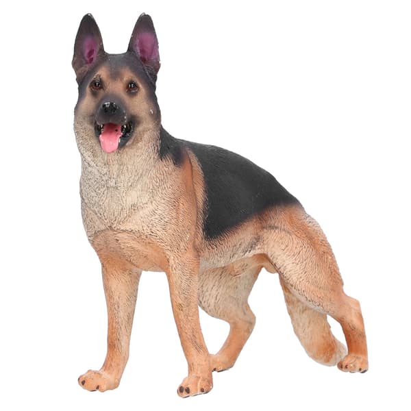 Tysk Schäferhund Figur Simuleringshund Model Børn Tidlig Uddannelsesmæssige Legetøj