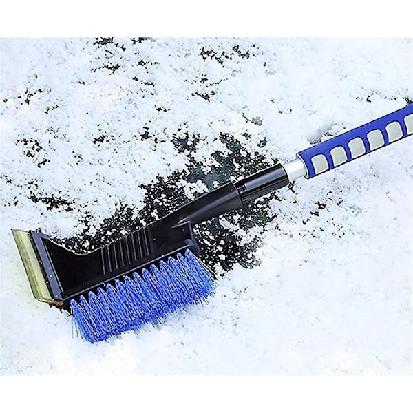 Isskraper Isskrape Bilspade Snøfjerning Bilvindusvisker Snø Is Bilskrape og Børste Snøkostverktøy Snøbilskrape for Lastebil, SUV,