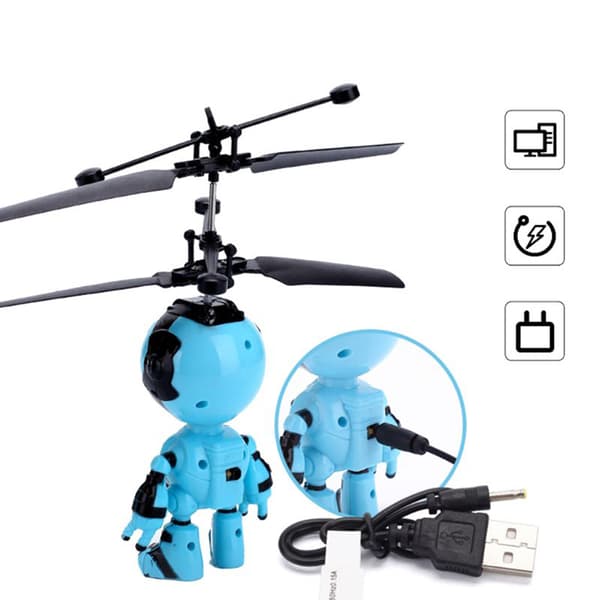 Mini Induktionsophæng RC Fly Håndstyret Robot Dinosaurer Flyvelegetøj Drone