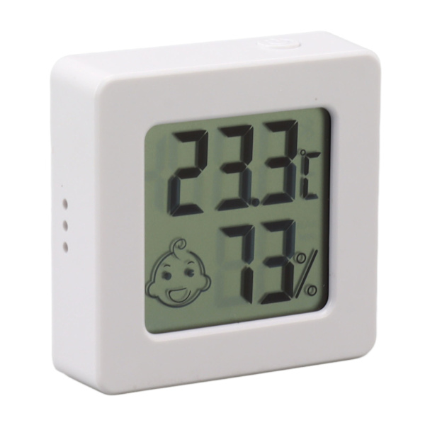 Mini hygrometer termometer hög noggrannhet kompakt bärbar digital temperatur fuktighet mätare mätare för hem kök