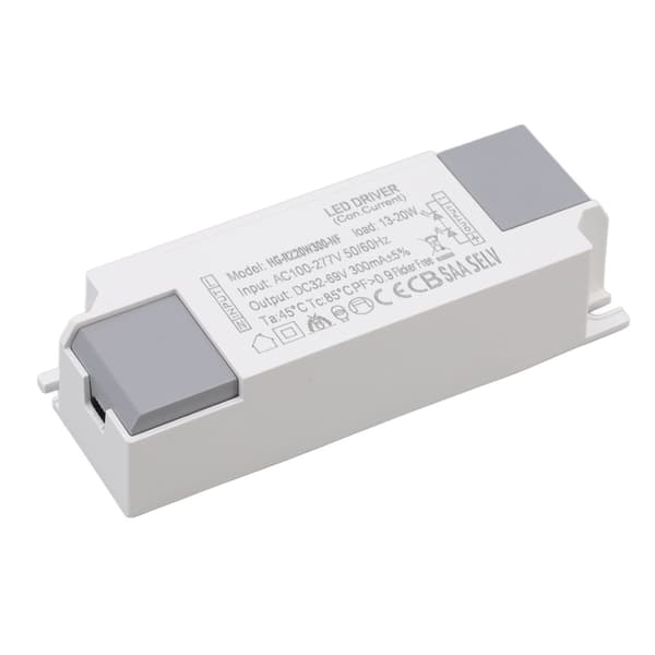 LED-strømforsyningsdriver AC 100-277V til DC 32-69V LED-drivertransformer til indendørs udendørs lysstrimler lamper