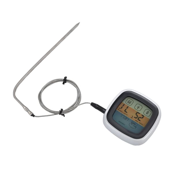 Digital kötttermometer Vattentät mattermometer i rostfritt stål med BBQ-temperaturprob för matlagning