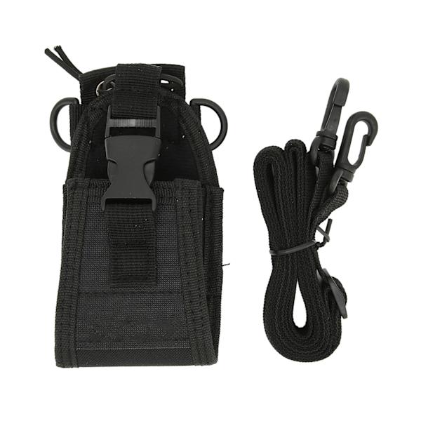 Walkie Talkie Holder Taske Nylon Beskyttende Bærbar 2 Vejs Radio Etui Med Justerbar Rem Til KenwoodMSC-20C