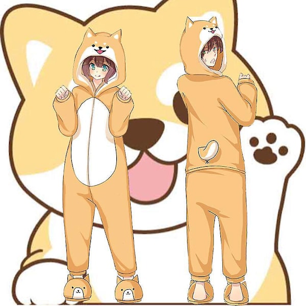 Akita Dog Onesie - Mysiga vintersovkläder för kvinnor och flickor