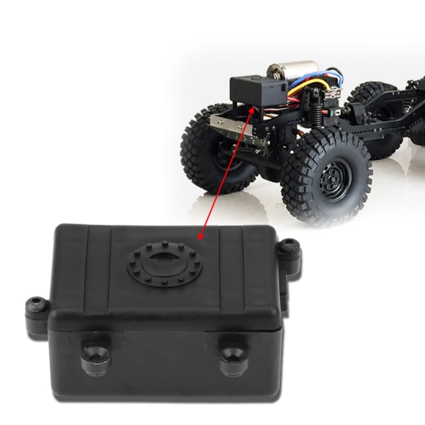 1/10 RC Crawler Radio ESC mottakerboks Tilbehør for Trx-4 SCX10 90027 SCX10 II 90046 D90