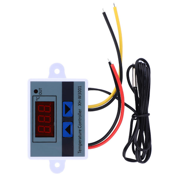 DC 12V 120W digital temperaturregulator termostatkontakt med vandtæt sensorsonde