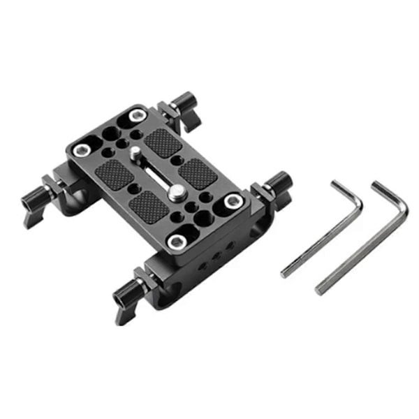 Kamera Monteringsplatta Pro DSLR Axelmonteringsstöd Rig (B)