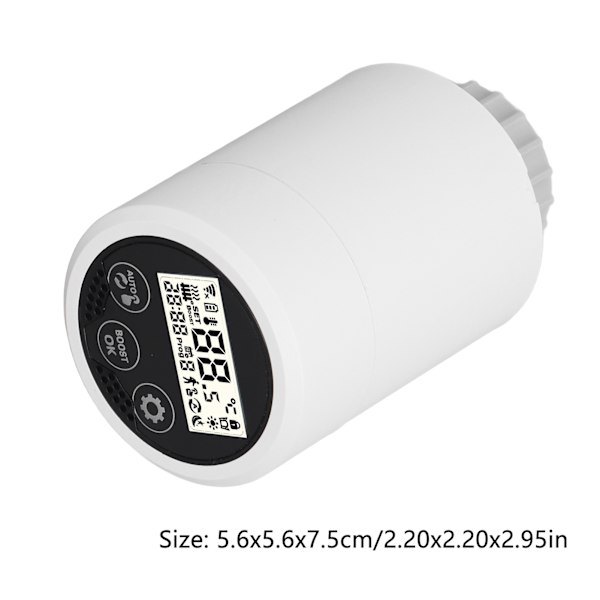 Smart radiatorventil Smart termostatventil Mobilappkontroll Zigbee radiatorkontroller-1 st