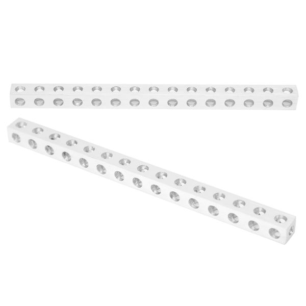 8 x 120 mm robotstruktur 15 hål fyrkantsbalk 3106-0015-0120 deltillbehör