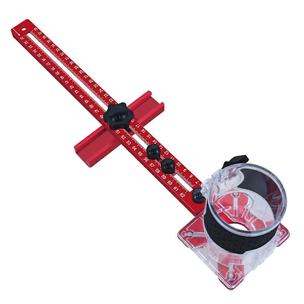 4 i 1 Router Fræse Not Beslag - Kabinet Hardware Jig Router
