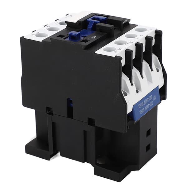 AC-kontaktor 220V 3P NO 25A Skinnemontering Sølvkontakt Lavspenningsmotorstyring