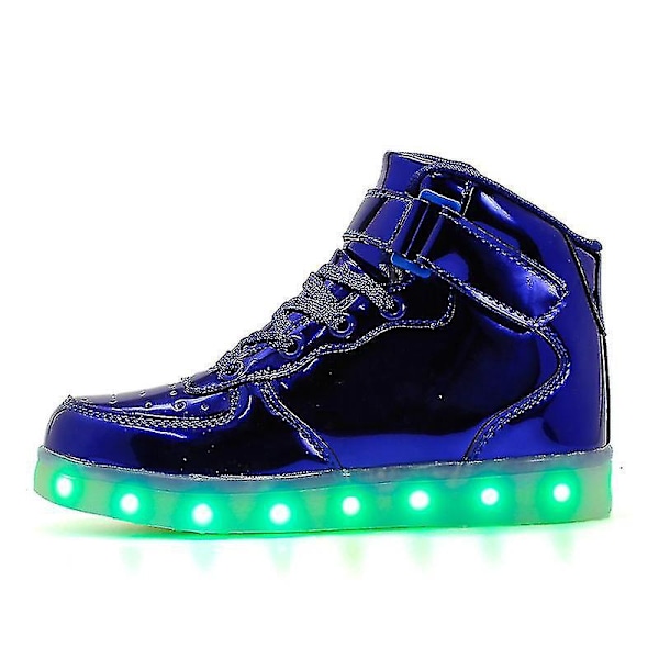 Coola LED-belysta skor för barn, pojkar och flickor - Lysande blinkande sneakers