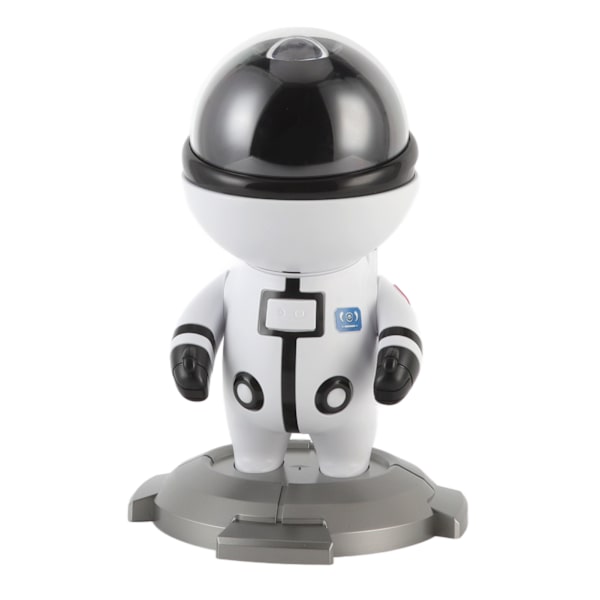 Stjerne LED nattlys projektor USB astronaut stjerneprojektor lampe RGB omgivelsesprojeksjonslys barn bursdagsgave hvit
