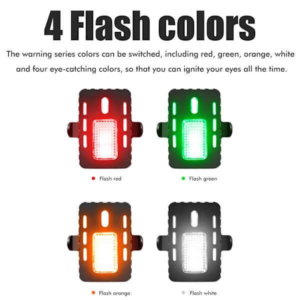 Drone Strobe Light Genopladelig Universal LED Nat Flyve Lys Advarselslys Drone Tilbehør