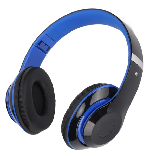 S6 HIFI Stereo Headset Bluetooth Headset Foldbart Musik Headset med Mikrofon til Mobiltelefon Tablet Blå