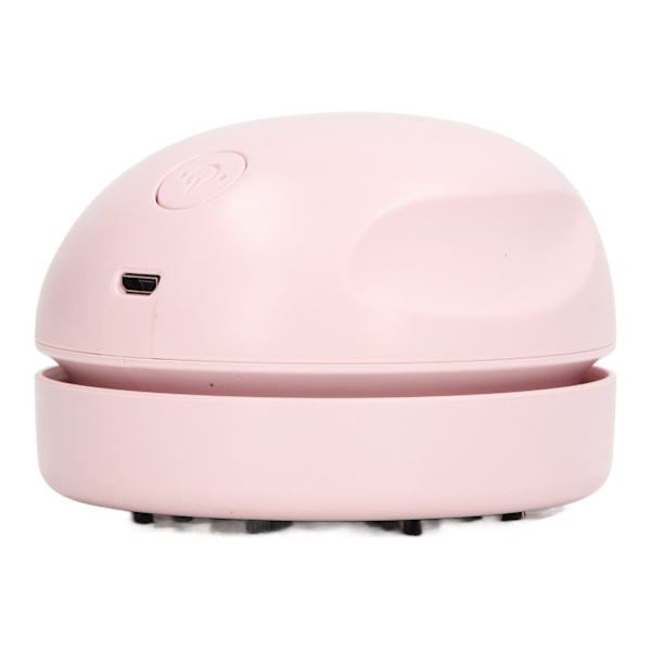 Pink bærbar mini håndholdt skrivebordsstøvsuger USB-opladning kontortastaturrenser