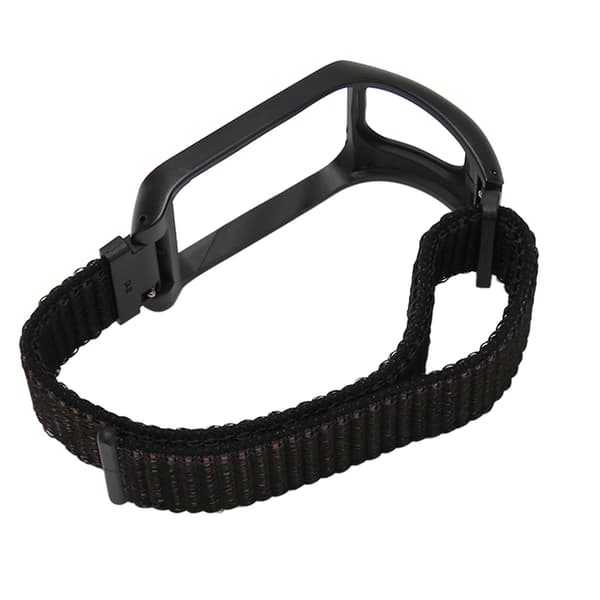 2 i 1 elastisk flettet nylon sportsurrem udskiftning urrem tilbehør til TOMTOM Runner3 mat sort